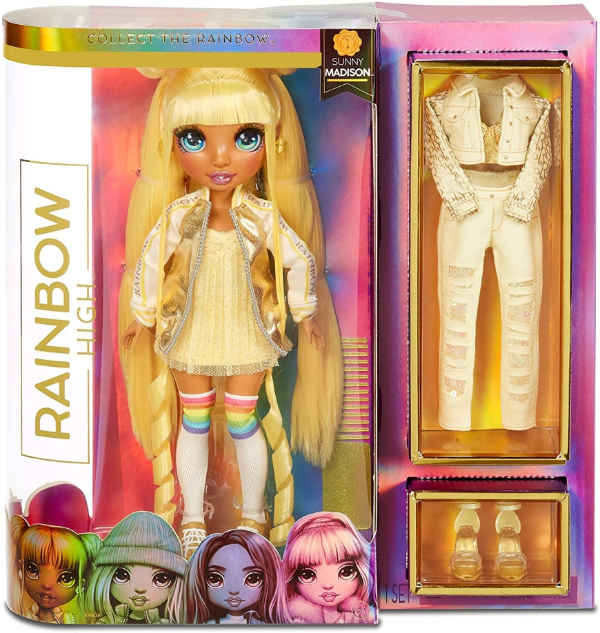 Rainbow High Sunny Madison Yellow Doll Is Available Now! - Youloveit serapportantà Coloriage Rainbow High Sunny