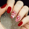 Réalisez Une Manucure Originale Pour La Saint-Valentin - 70 Nail Arts destiné Ongle En Gel Rouge