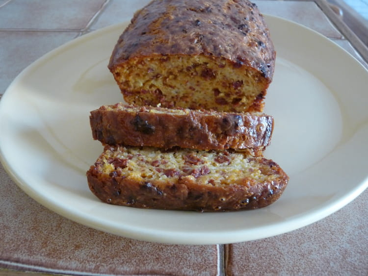 Recette De Cake Au Chorizo Doux Et Gruyère : La Recette Facile dedans Cake Au Chorizo De Sophie