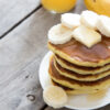 Recette Pancakes Healthy À La Banane Facile | Mes Recettes Faciles à Pancake Banane Bebe