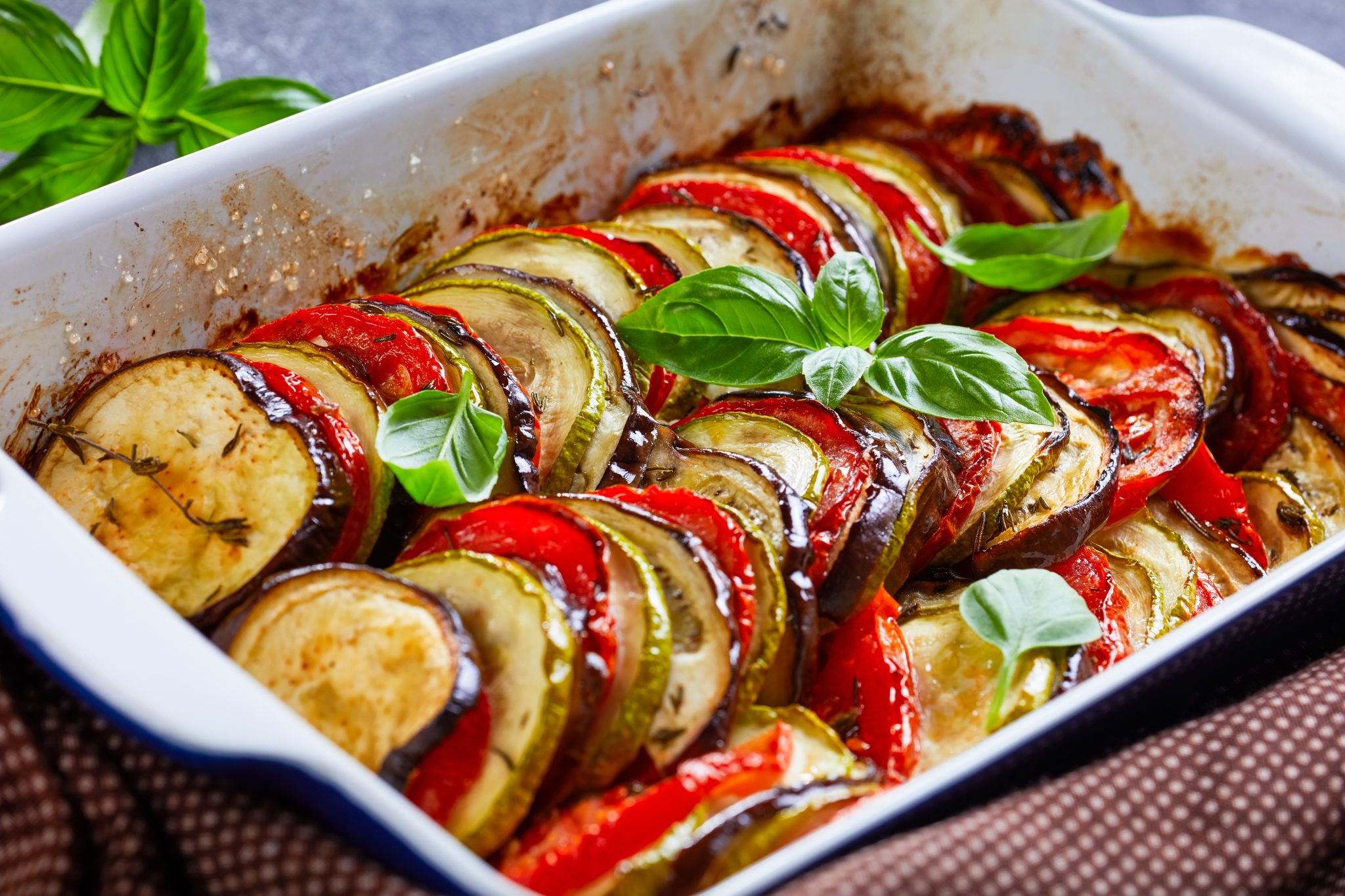 Recette Tian De Légumes : Courgettes, Aubergine Et Tomates 🍅 encequiconcerne Recettes Courgettes Healthy