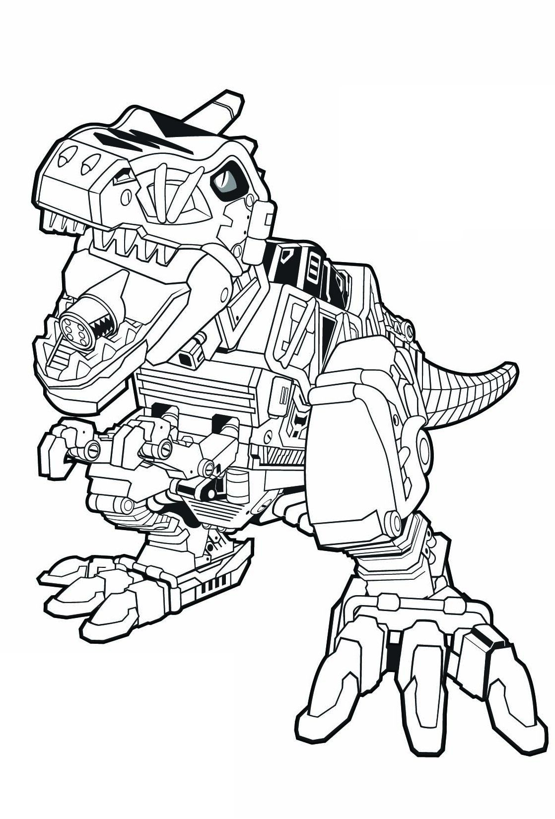 Red Zord - Dino Charge - Power Rangers | Power Rangers Coloring Pages concernant Dessin Power Rangers Dino Fury