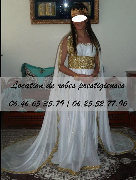 Robe Kabyle Blanche - Mode Et Style serapportantà Robe Kabyle Blanche