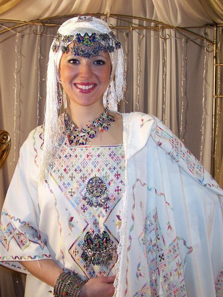 Robe Kabyle De Mariage intérieur Robe Kabyle Mariage