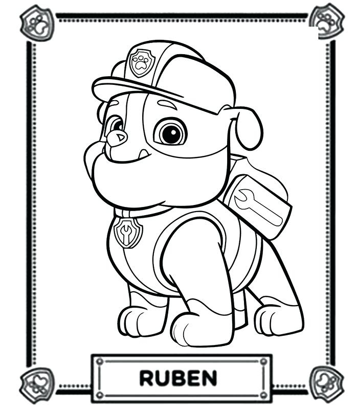 Rocky Coloring Page At Getcolorings | Free Printable Colorings à Rocky Pat Patrouille Coloriage