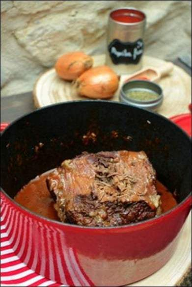 Rôti De Paleron De Boeuf Confit En Cocotte ~ Happy Papilles | Recette intérieur Recette Paleron De Boeuf Sauce Tomate