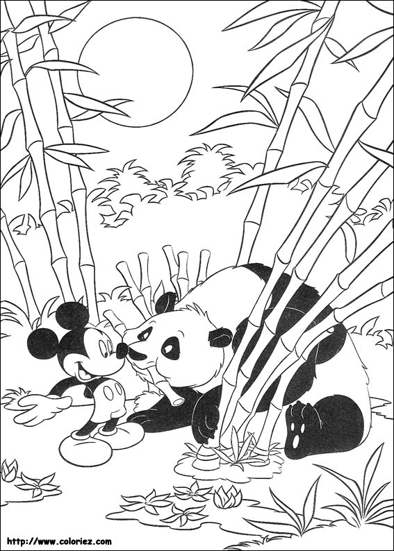 Sélection De Coloriage Pandas À Imprimer Sur Laguerche - Page 1 à Coloriage Panda À Imprimer
