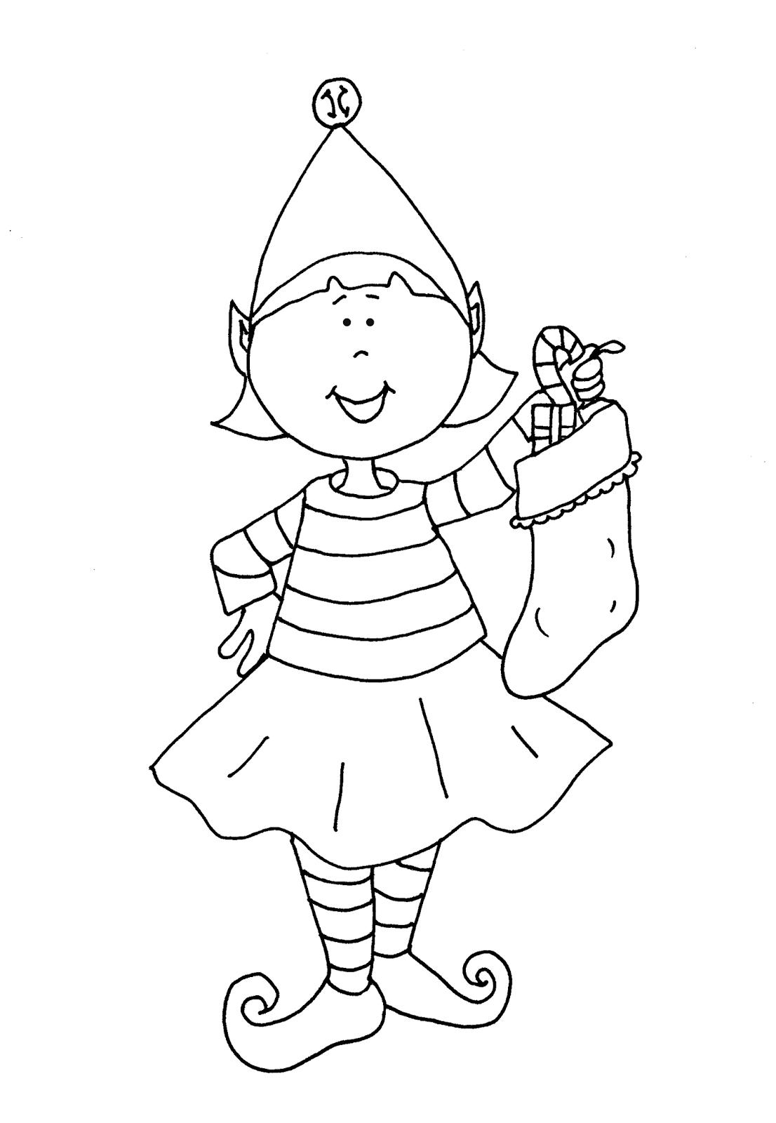 Simple Elf Drawing At Getdrawings | Free Download pour Coloriage Elf