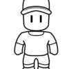 Stumble Guys Coloring Pages | Print And Color | Coloring Pages, Easy dedans Stumble Guys Dessin