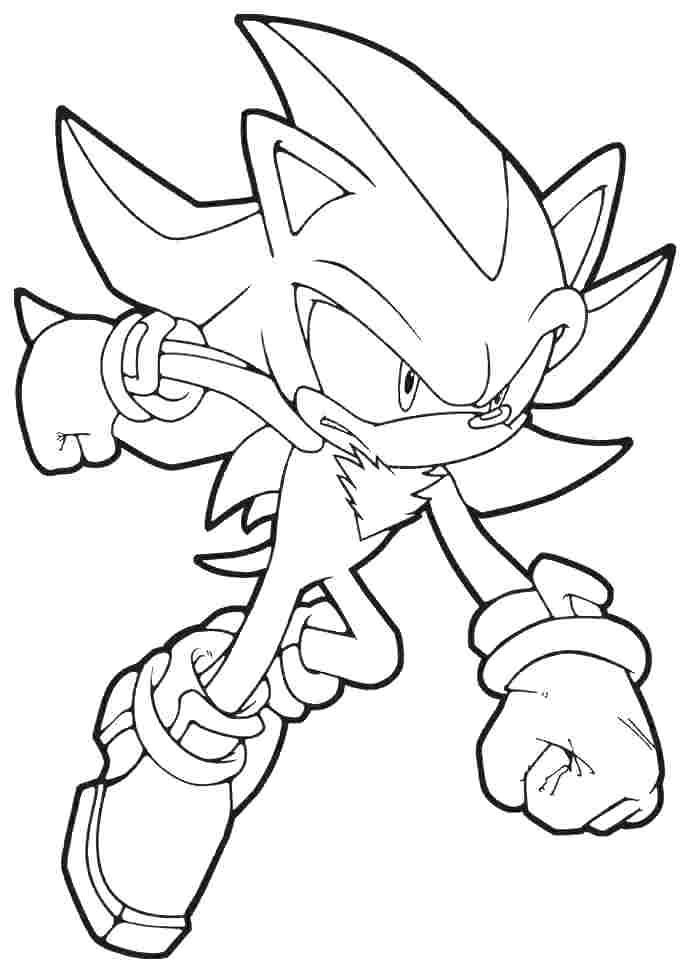 Super Sonic Coloring Pages At Getcolorings | Free Printable serapportantà Coloriage Super Sonic Et Super Shadow