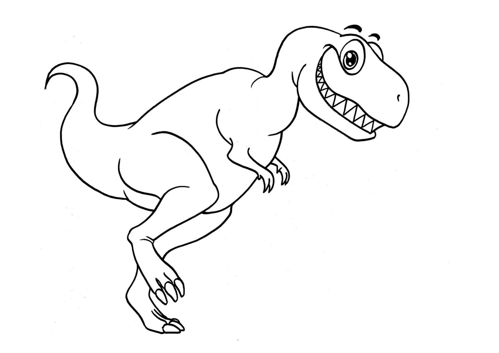 T-Rex Ausmalbilder. Kostenlos Zum Ausdrucken encequiconcerne Coloriage Tyrannosaure Rex