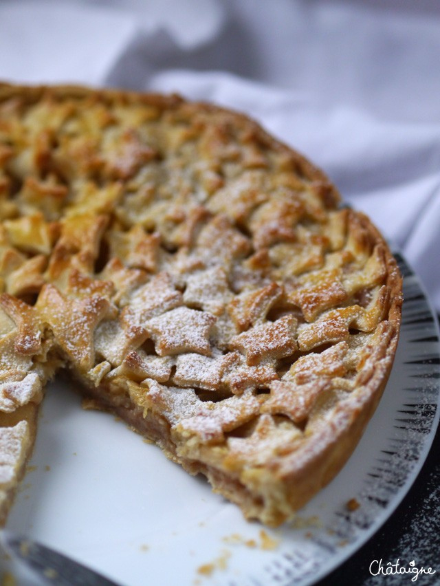 Tarte Pommes &amp; Châtaignes [Comme Celle De Ma Grand-Mère] - Blog De serapportantà Gâteau Chataigne Grand-Mère