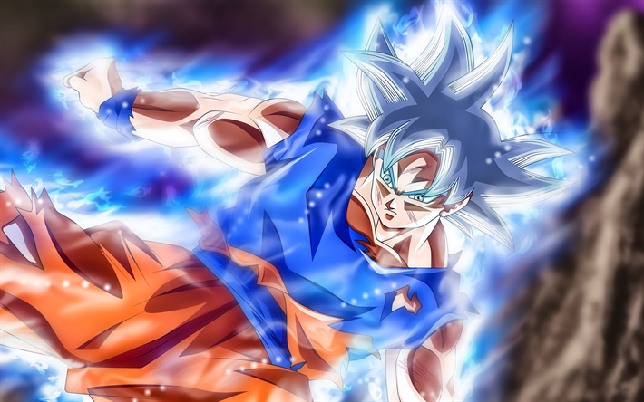 Télécharger Fonds D&amp;#039;Écran 4K, Noir Goku, De Chasse, Dbs, Manga, Goku intérieur Fond D Ecran Goku