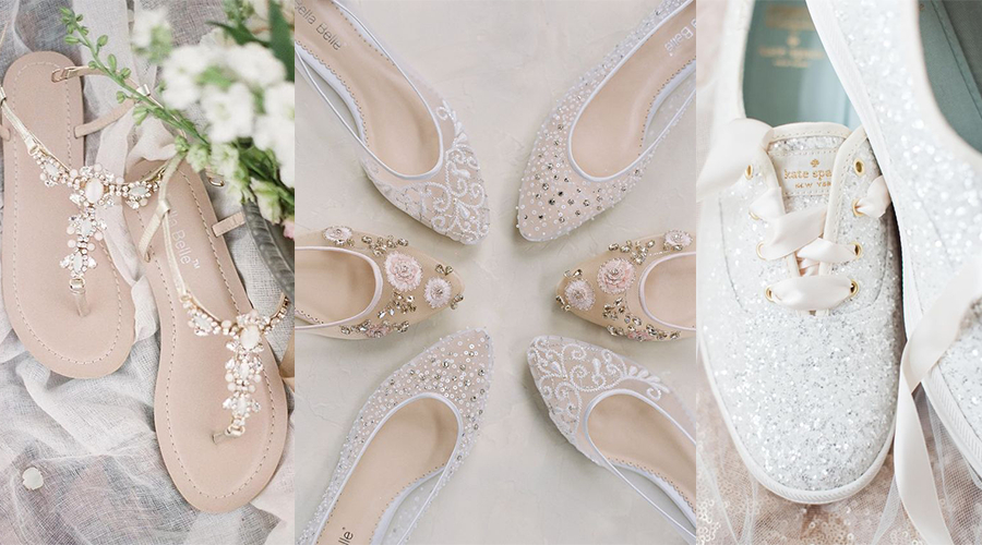 Tendance Des Chaussures Plates: Votre Mariage Sans Mal Aux Pieds à Chaussures Plates Mariage