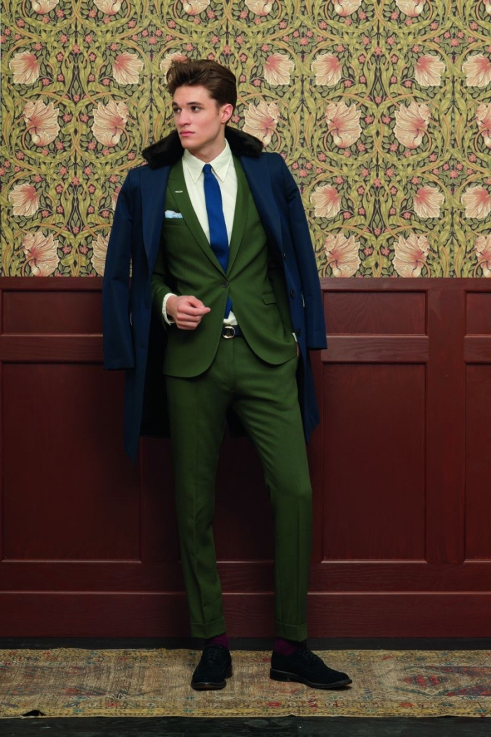 Tenue Mariage: Costume Mariage Homme Vert dedans Costume Mariage Vert