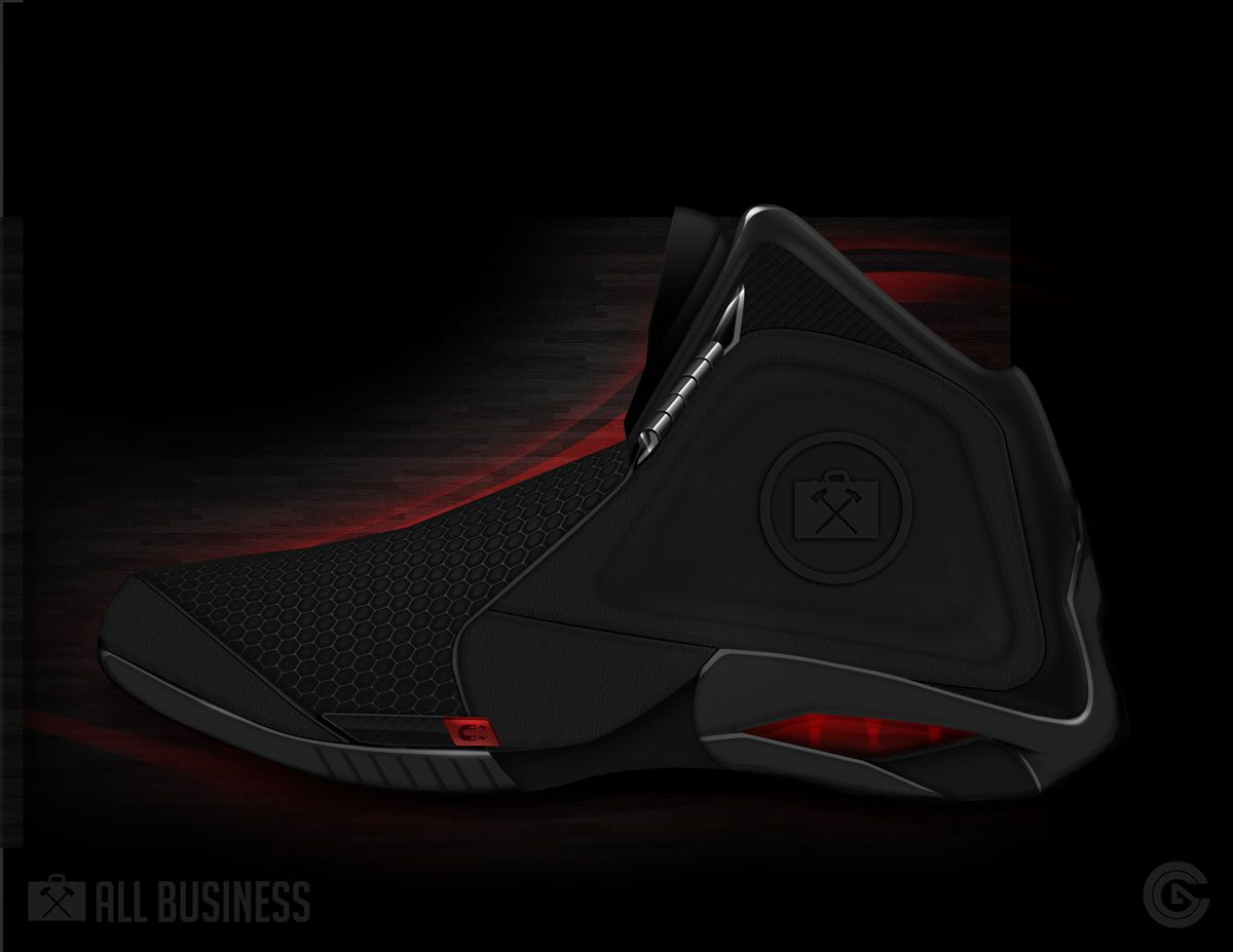 The All Business Nike Basketball Shoe Concept. Created By Cedric Guerin destiné Seo Jedi Cédric Guérin