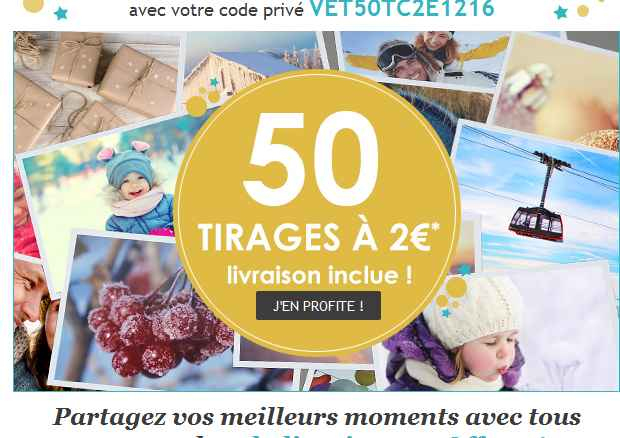 Tirages Photos Pas Chers : 2€ Les 50 Port Inclus concernant Les 50 Derniers Tirages Amigo