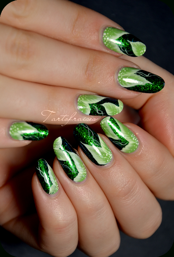 {Title} (Avec Images) | Ongles Verts, Arts Sur Ongles Acryliques avec Ongles Vert Pastel