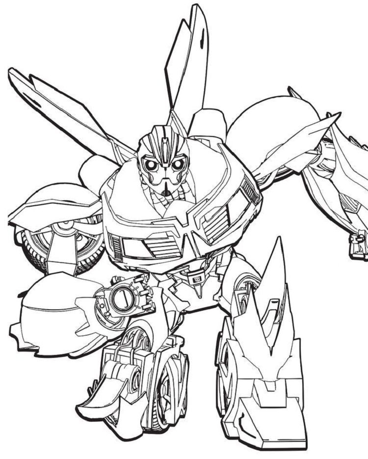 Transformers Prime Beast Hunter Coloring Pages | Transformers Coloring pour Coloriage Transformers Optimus Prime A Imprimer