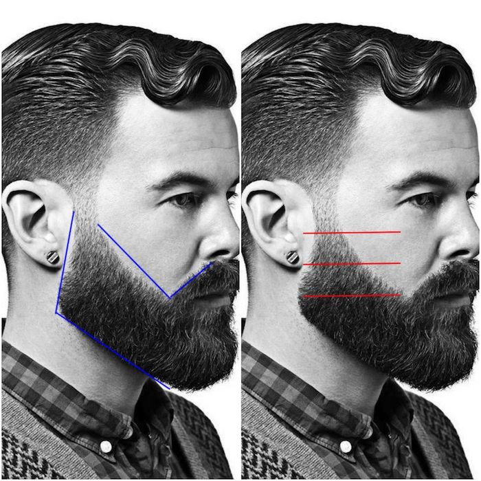 Tutoriel-3-Comment-Tailler-Sa-Barbe-En-Dégradé-Propre-Soi-Meme-Tout serapportantà Américain Barbe Dégradé