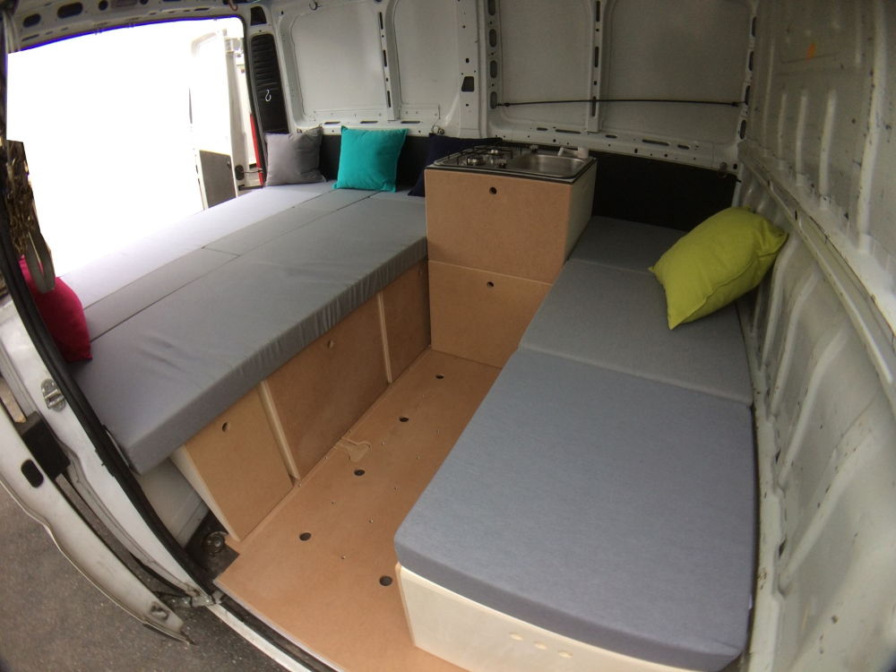 Un Aménagement Camping-Car Pour Votre Peugeot Boxer Utilitaire avec Plan Aménagement Fourgon L2H2