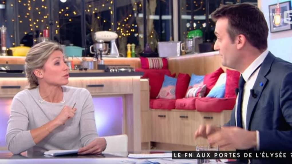 Vif Accrochage Entre Anne-Sophie Lapix Et Florian Philippot : &amp;quot;Vous pour Anna Sophie Lapix Nue