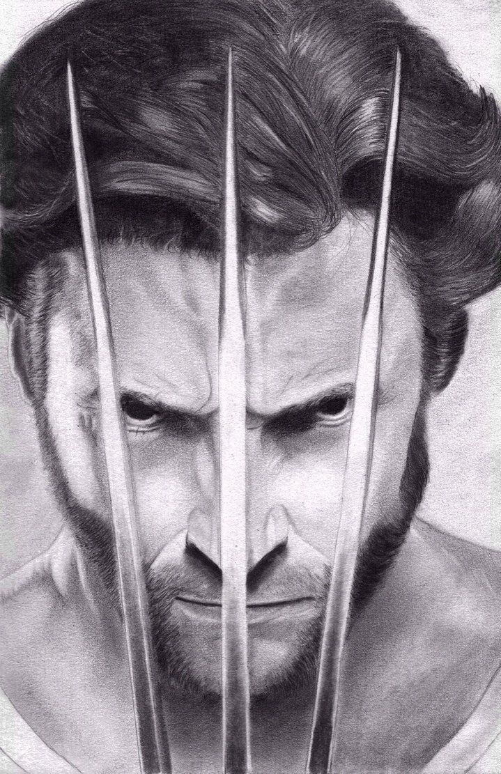Wolverine (Hugh Jackman) By Sarcazmatic On Deviantart | Desenhos dedans Wolverine Dessin