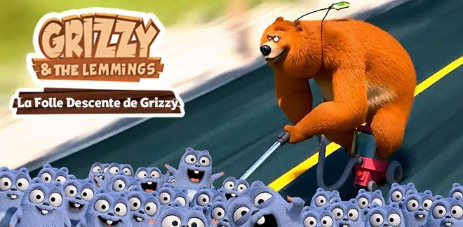 Yummy Course| Grizzy Et Les Lemmings | Boomerang tout Grizzy Et Les Lemmings Coloriage