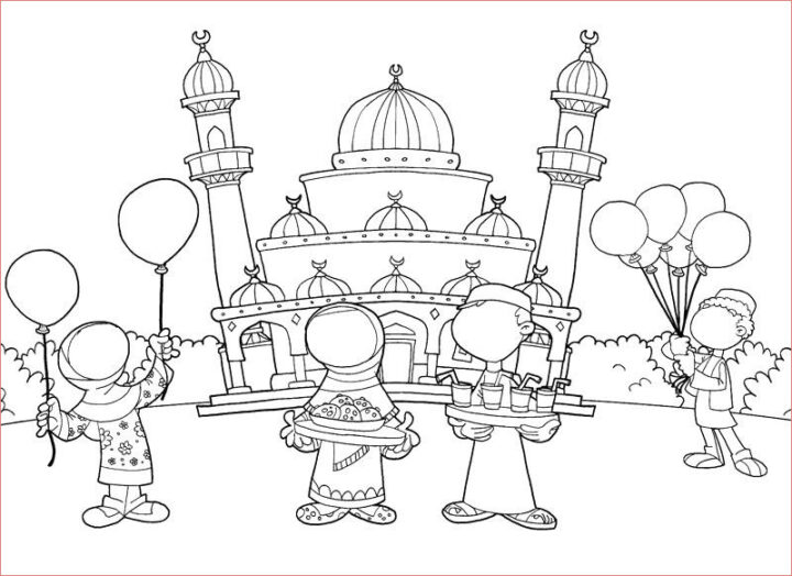 10 Meilleur De Coloriage Ramadan Images - Coloriage tout Coloriage Ramadan