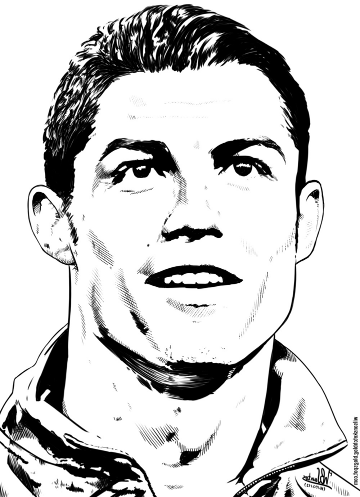 12 Beau De Cr7 Dessin Stock - Coloriage serapportantà Coloriage Cr7