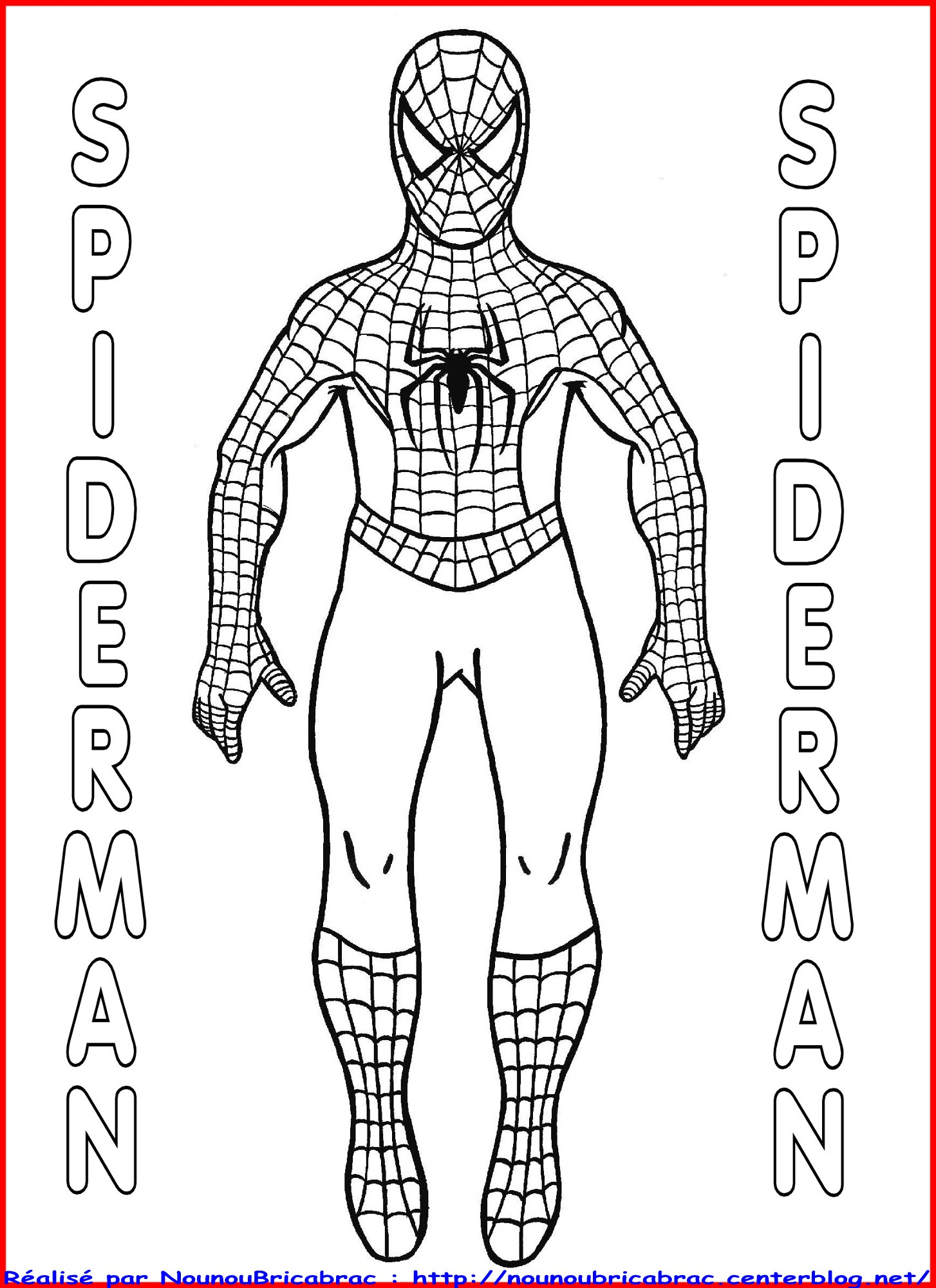 167 Dessins De Coloriage Spiderman À Imprimer Sur Laguerche - Page 7 encequiconcerne Dessin De Spider Man