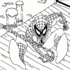 167 Dessins De Coloriage Spiderman À Imprimer Sur Laguerche - Page 9 avec Coloriage Spidermann