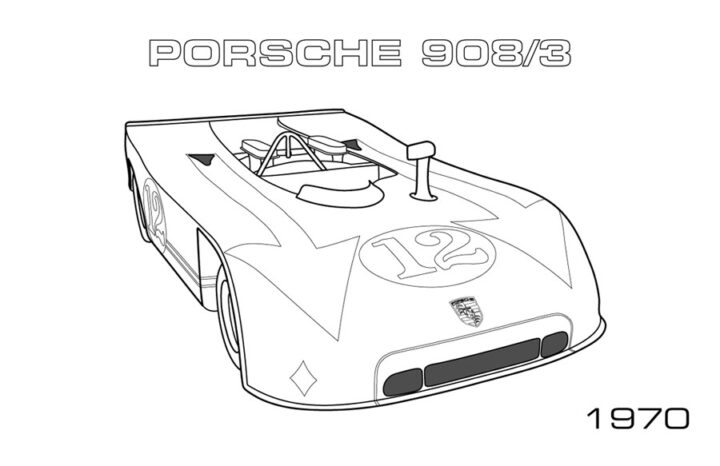 17 Dessins De Coloriage Porsche À Imprimer Sur Laguerche - Page 2 destiné Coloriage Porsche Gt3 Rs