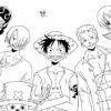 19 Dessins De Coloriage Manga One Piece À Imprimer intérieur One Piece Coloriage À Imprimer