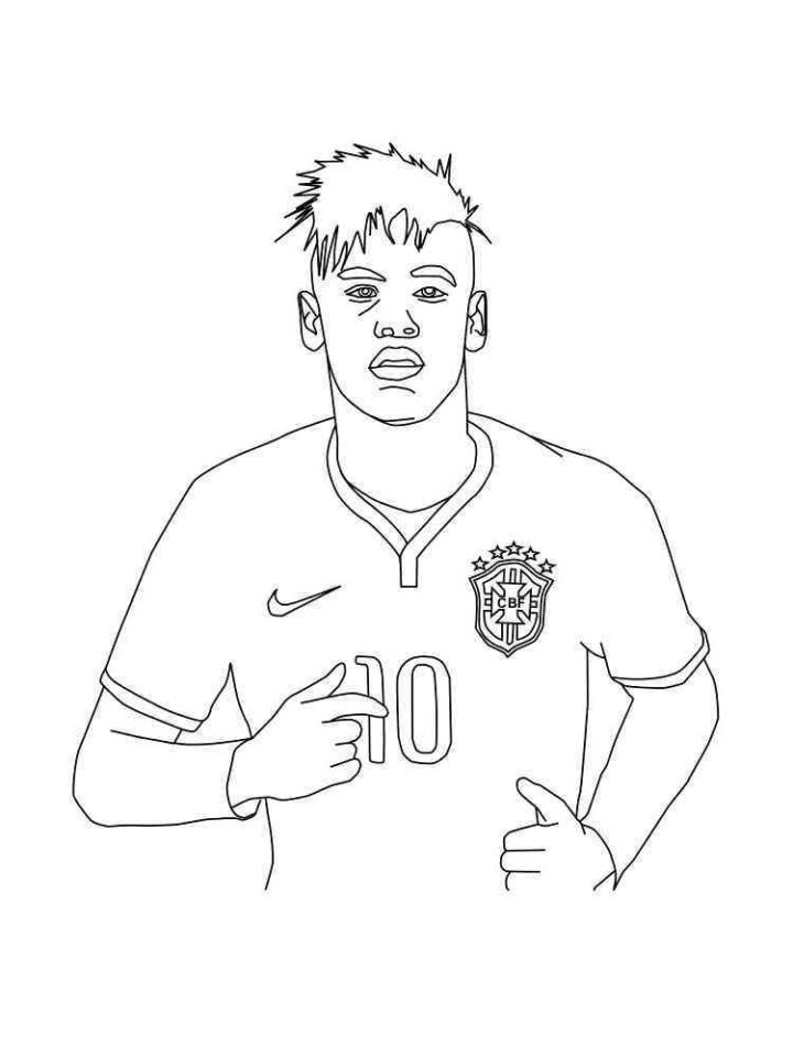 19+ Neymar Coloring Pages - Umairishawn serapportantà Coloriage Neymar Bresil