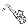 20 Saxophone Printable Coloring Pages - Printable Coloring Pages encequiconcerne Coloriage Saxophone