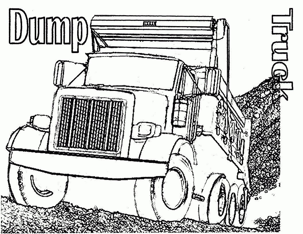 34 Dessins De Coloriage Camion Benne À Imprimer Sur Laguerche - Page 1 dedans Coloriage Camion Benne