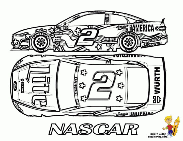 34 Dessins De Coloriage Voiture De Course À Imprimer Sur Laguerche concernant Voiture De Courses A Imprimer