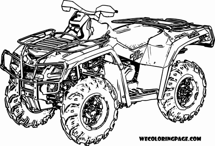 4 Wheeler Coloring Pages At Getcolorings | Free Printable Colorings avec 4X4 Coloriage