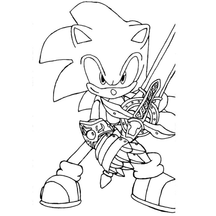 97 Dessins De Coloriage Sonic À Imprimer Sur Laguerche - Page 2 dedans Sonic A Imprimer