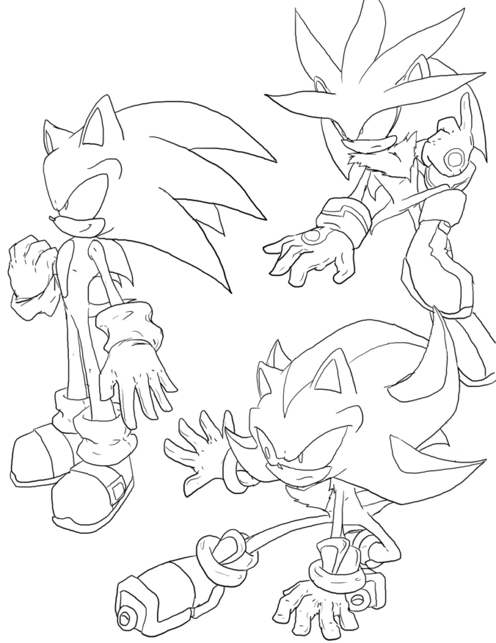 97 Dessins De Coloriage Sonic À Imprimer Sur Laguerche - Page 3 encequiconcerne Dessin A Imprimer Sonic