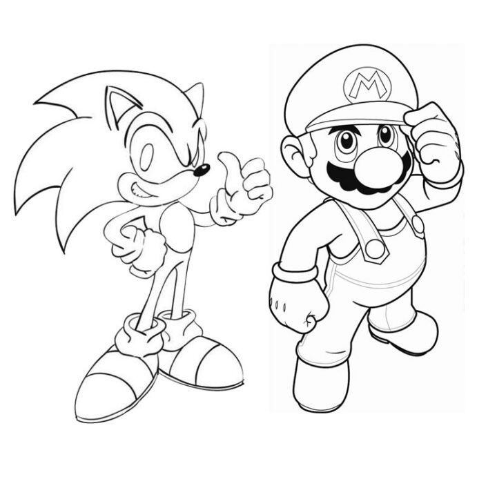 97 Dessins De Coloriage Sonic À Imprimer Sur Laguerche - Page 9 tout Dessin A Imprimer Sonic