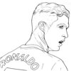 Ausmalbilder Cristiano Ronaldo | Wonder Day — Ausmalbilder Für Kinder encequiconcerne Cristiano Ronaldo Coloriage