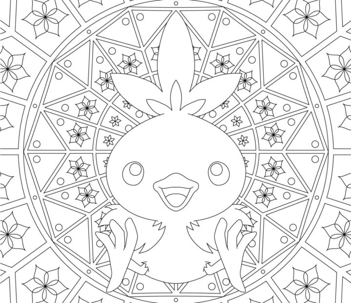 Ausmalbilder Mandala Pokemon. Kostenlos Drucken, Mehr Als 80 Bilder intérieur Mandala Pokemon