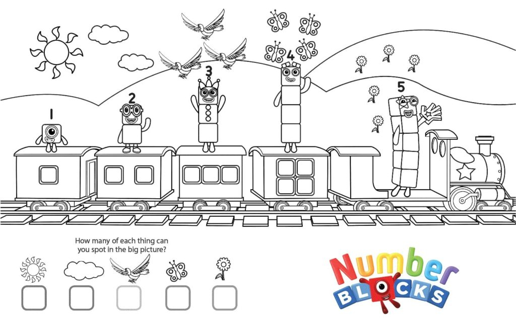 Ausmalbilder Numberblocks - Wonder-Day avec Coloriage Numberblocks