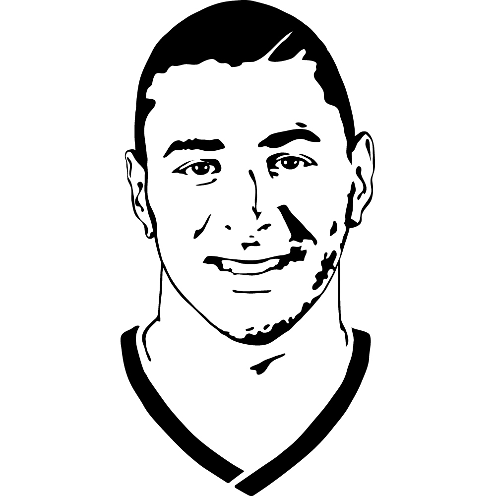 Autocolantes Decorativos : Autocolante Decorativo Karim Benzema pour Coloriage Benzema