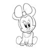 Bébé Minnie - Coloriage Minnie Pour Enfants dedans Coloriage À Imprimer Minnie