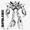 Bumblebee Optimus Prime Coloring Book Drawing, Png, 894X894Px destiné Coloriage Transformers Bumblebee