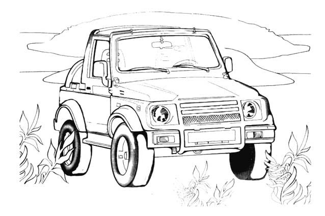 Coloriage 4 X 4 Gratuit À Imprimer Liste 20 À 40 concernant 4X4 Coloriage