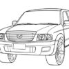 Coloriage 4 X 4 Mazda Dessin Gratuit À Imprimer pour Coloriage Voiture 4X4